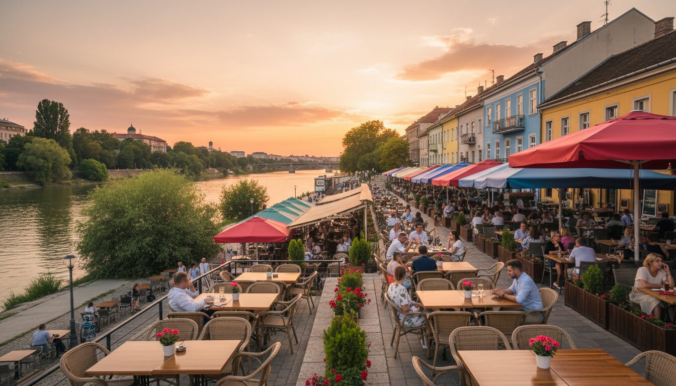 kafići na reci Beograd